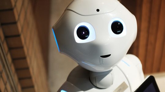 Neural machine translation: white robot